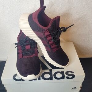 Adidas Kaptir 3.0 Red/Black Running Athletic Gym Sneakers Mens 6 1/2 Women sz 8